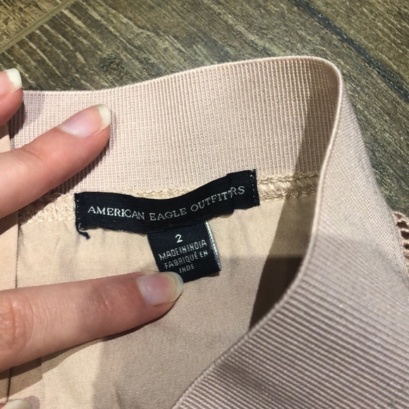 American Eagle Outfitters Pink Lace Skirt - Picture 5 of 8